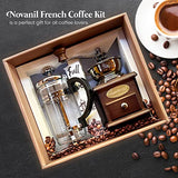 Kit de café francés: molinillo de café y prensa francesa